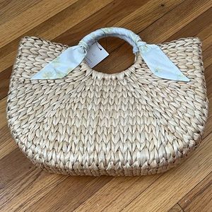 Lauren Conrad Scarf Half Moon Tote